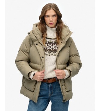 Superdry Beige gewatteerd jack