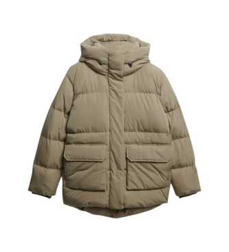 Superdry Beige gewatteerd jack