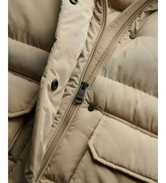 Superdry Beige gewatteerd jack