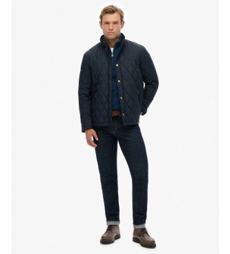 Superdry Giacca trapuntata Quilted Estate Country blu marino