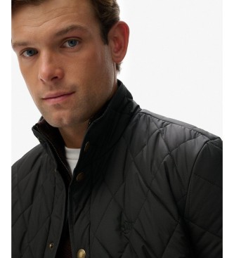 Superdry Giacca da campagna trapuntata nera