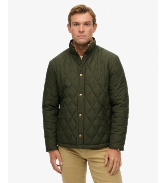 Superdry Giacca trapuntata Quilted Estate Country verde
