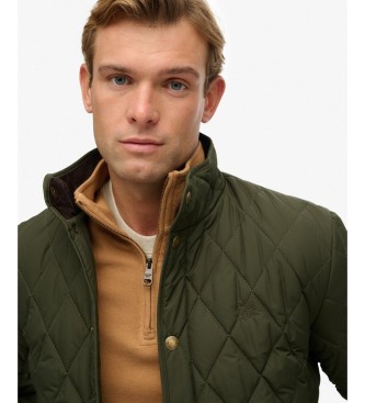 Superdry Giacca trapuntata Quilted Estate Country verde