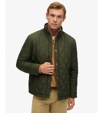 Superdry Giacca trapuntata Quilted Estate Country verde