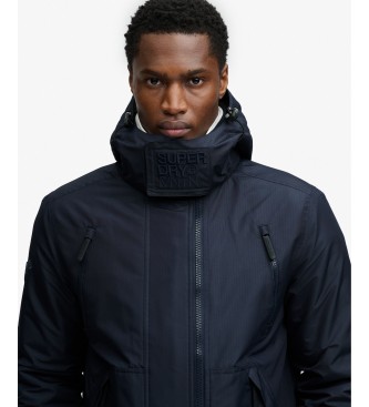 Superdry Jacka Hooded Arctic marinblå