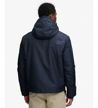 Superdry Jacka Hooded Arctic marinblå