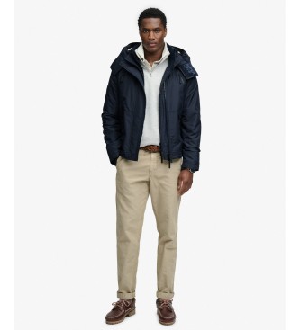 Superdry Jacka Hooded Arctic marinblå
