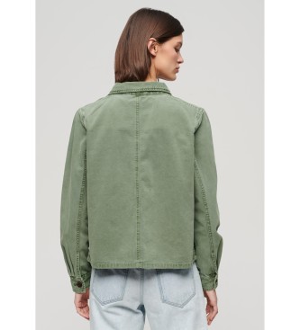 Superdry Four-pocket jacket Chore green