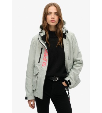 Superdry Veste coupe-vent  capuche Ultimate Tech Gris