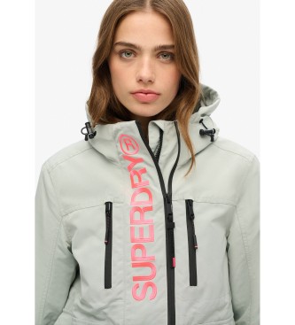 Superdry Veste coupe-vent  capuche Ultimate Tech Gris