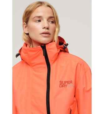 Superdry Windjack geborduurd SD oranje