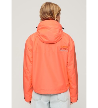 Superdry Windjack geborduurd SD oranje