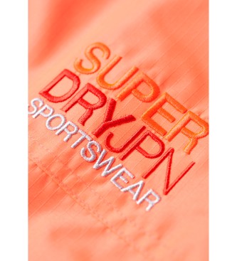 Superdry Windjack geborduurd SD oranje