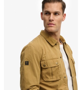 Superdry Rjava bomba?na jakna Burford