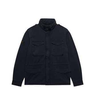 Superdry Jacka Cotton M65 marinblå