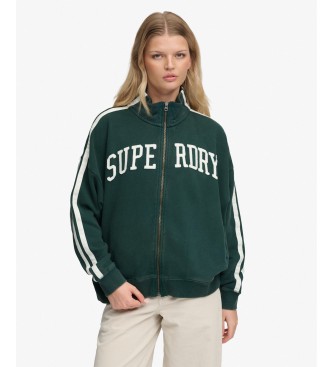 Superdry Zielona bluza dresowa ESS Loose