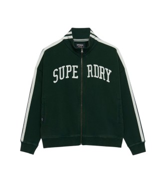 Superdry Zielona bluza dresowa ESS Loose