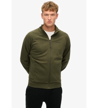 Superdry Tech groen loszittend trainingsjack