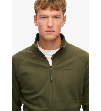 Superdry Tech groen loszittend trainingsjack