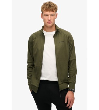Superdry Tech groen loszittend trainingsjack