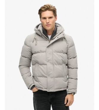Superdry Everest Hooded Jacke, grau