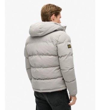 Superdry Everest Hooded Jacke, grau