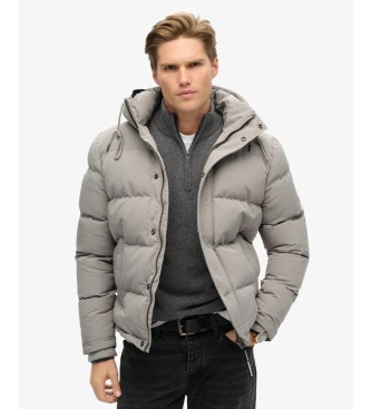 Superdry Everest Hooded Jacke, grau