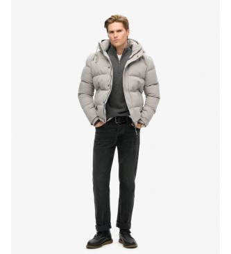 Superdry Everest Hooded Jacke, grau