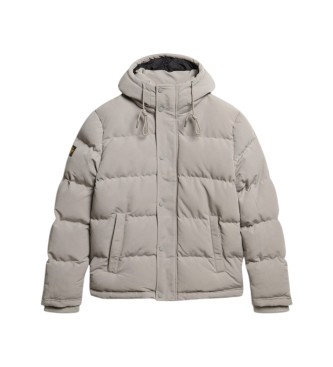 Superdry Everest Hooded Jacke, grau