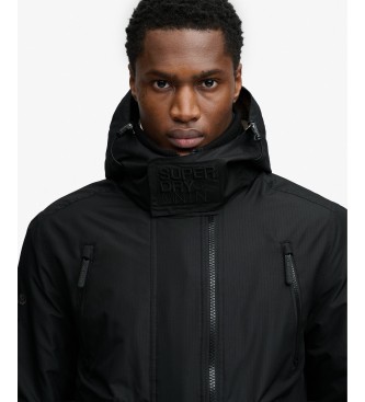 Superdry Svart jacka med huva, Arctic
