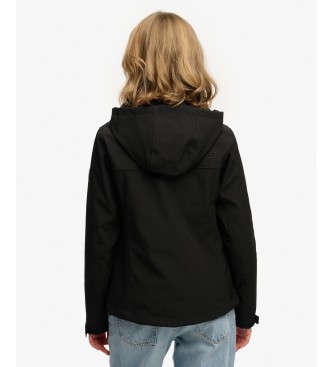 Superdry Hooded Classic Trekker-jakke, sort