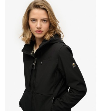 Superdry Hooded Classic Trekker-jakke, sort
