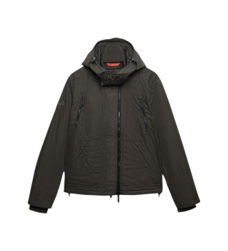 Superdry MF Arctic-jacka med huva, mörkgrön