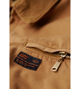 Superdry Surplus Ranch jakna rjave barve