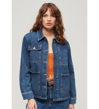 Superdry Jeansjacka Chore bl