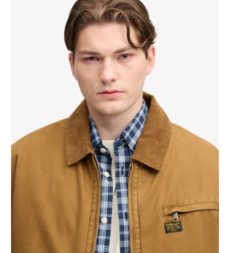 Superdry Veste Workwear Ranch marron