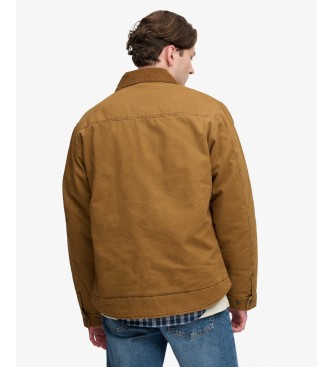 Superdry Veste Workwear Ranch marron