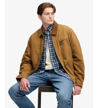 Superdry Veste Workwear Ranch marron
