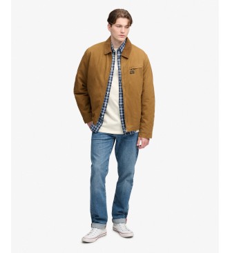 Superdry Veste Workwear Ranch marron