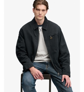 Superdry Giacca Workwear Ranch nero