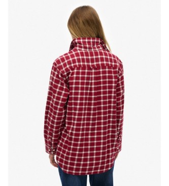 Superdry Flanellskjorta r�d