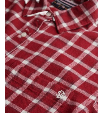 Superdry Flanellskjorta r�d