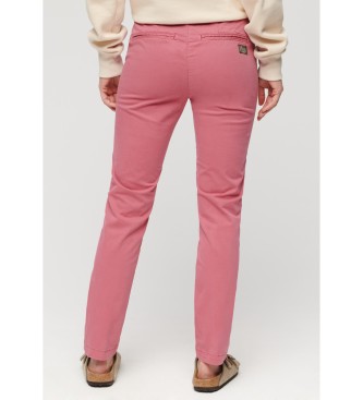 Superdry Chino rose  taille moyenne