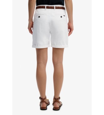 Superdry Short Chino blanc