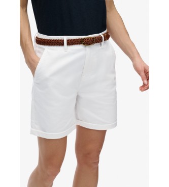 Superdry Short Chino blanc