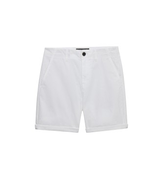 Superdry Short Chino blanc