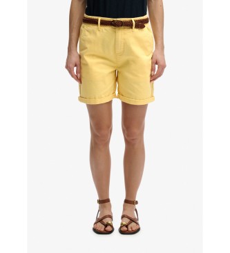 Superdry Shorts Chino yellow