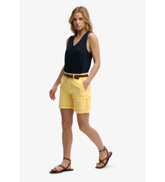 Superdry Shorts Chino yellow