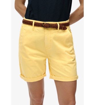 Superdry Shorts Chino yellow