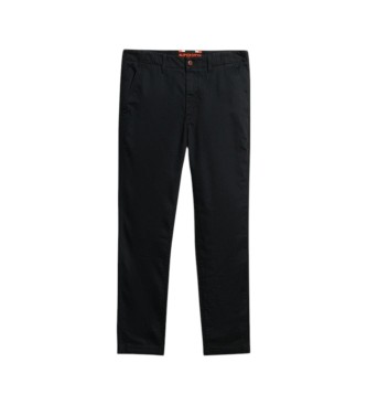 Superdry Pantalone Chino International nero